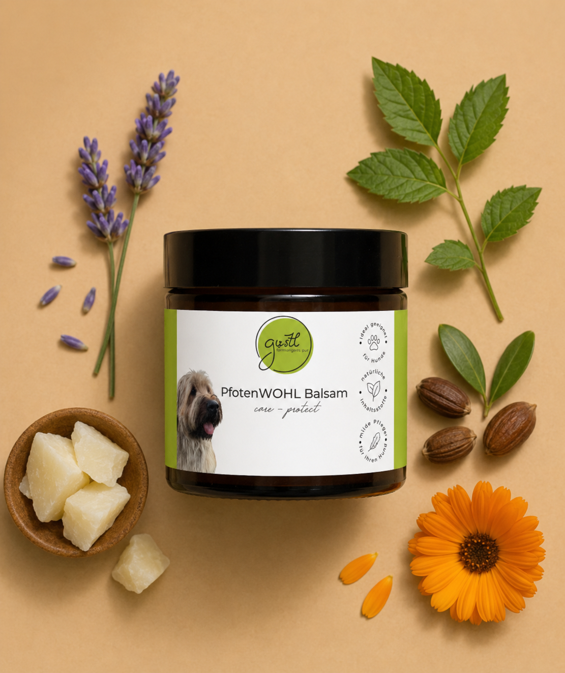 GUSTL PawComfort Paw Balm for Dogs