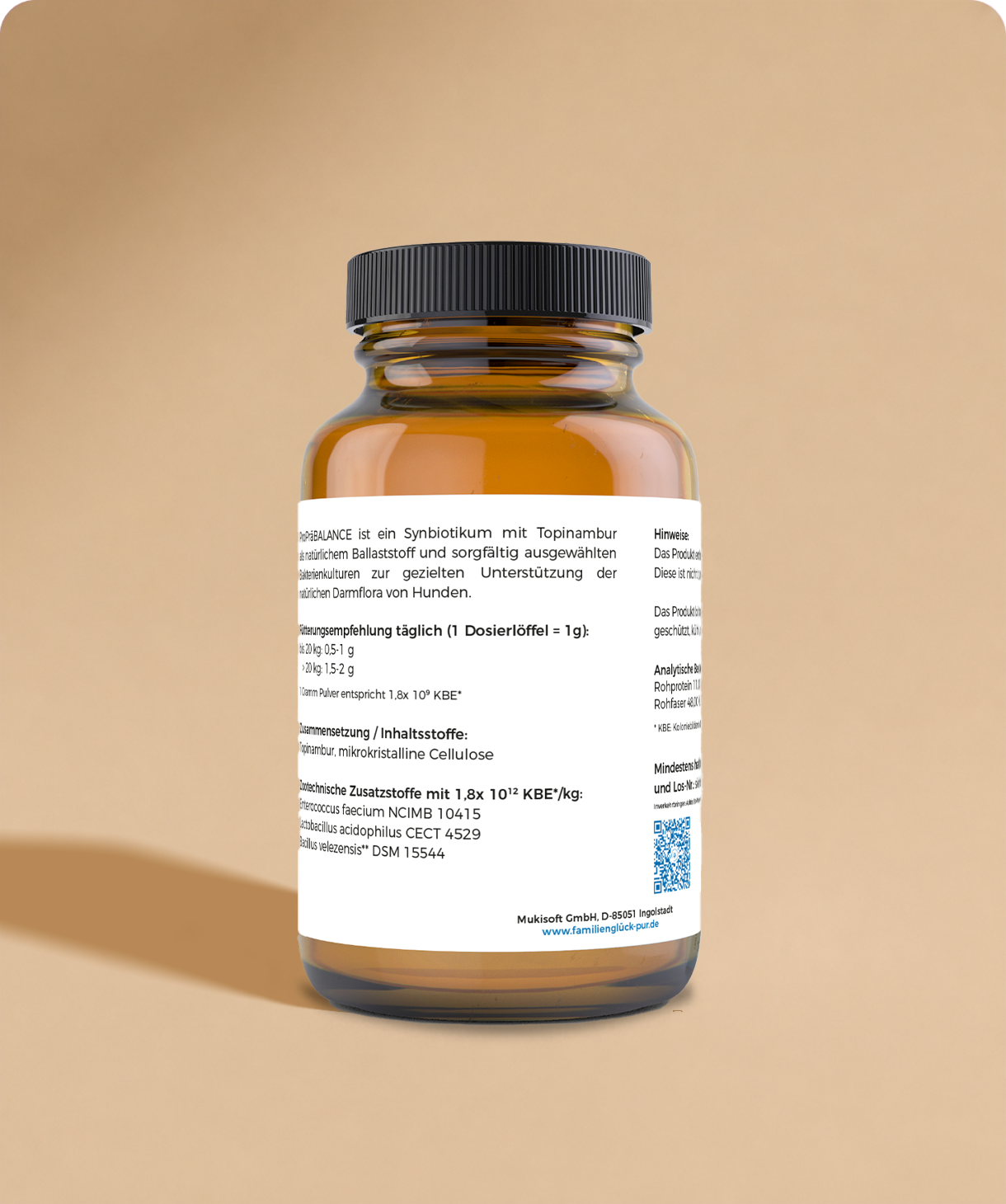 GUSTL PreProBalance – Prebiotic and Probiotic Complementary Feed for Dogs
