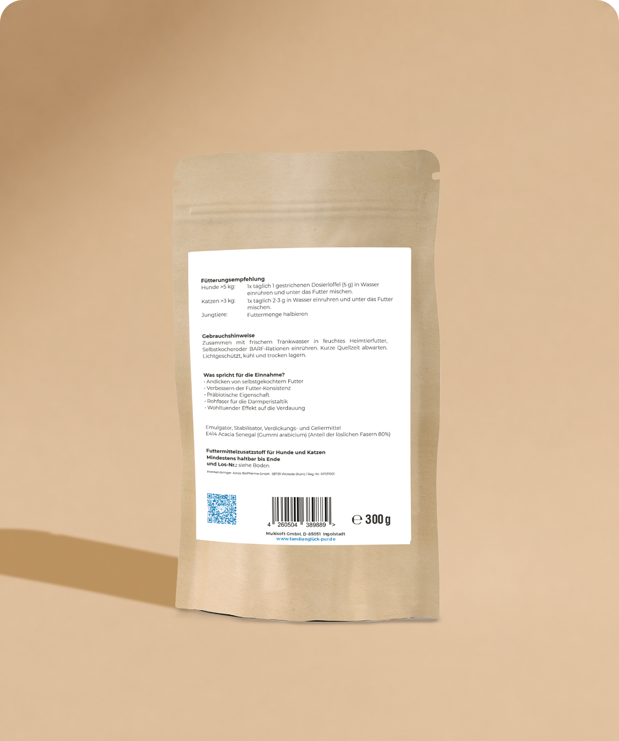 GUSTL DarmFeed – Prebiotic Supplemental Feed for Dogs