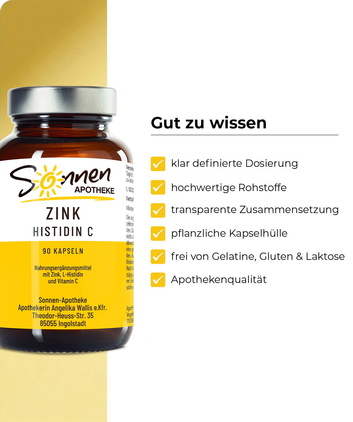 ZINC HISTIDINE C