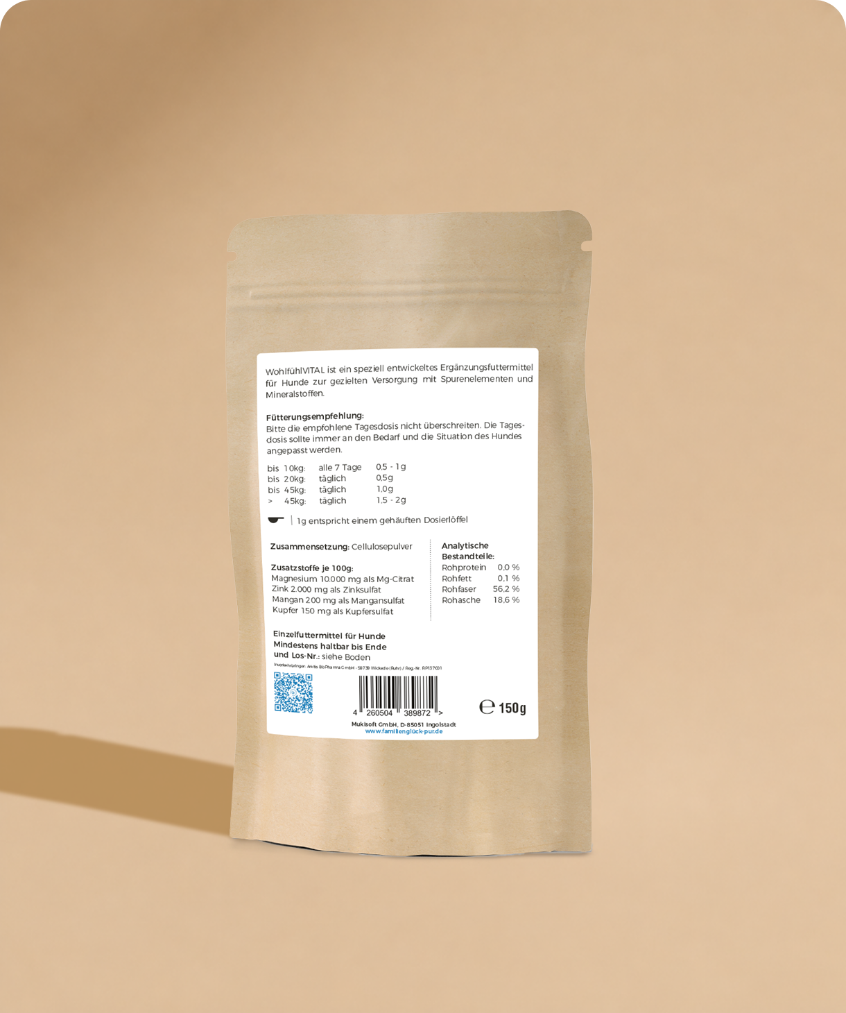 GUSTL WohlfühlVital – Minerals & Trace Elements for Dogs